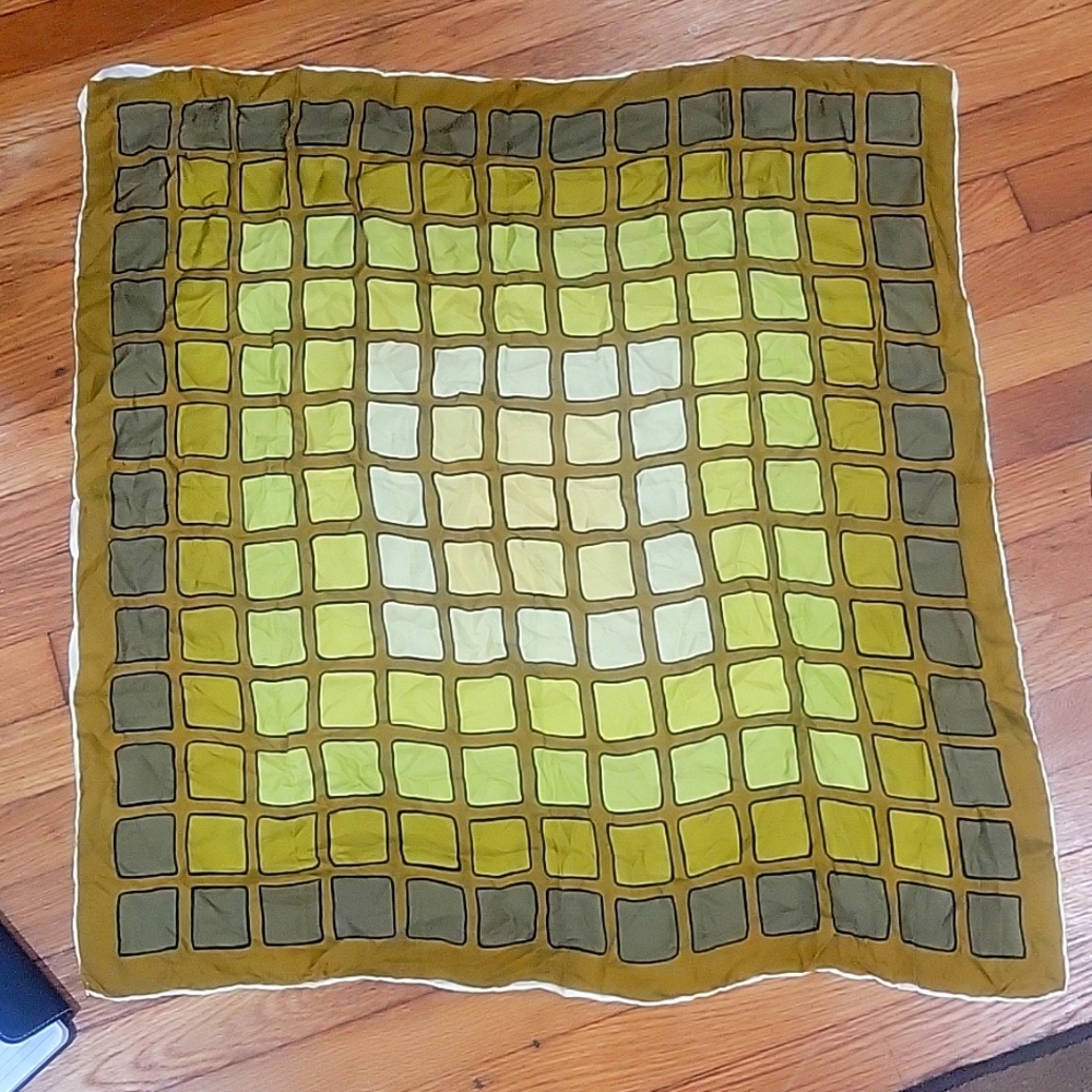 2 beautiful silk scarves/wraps with rolled egdes